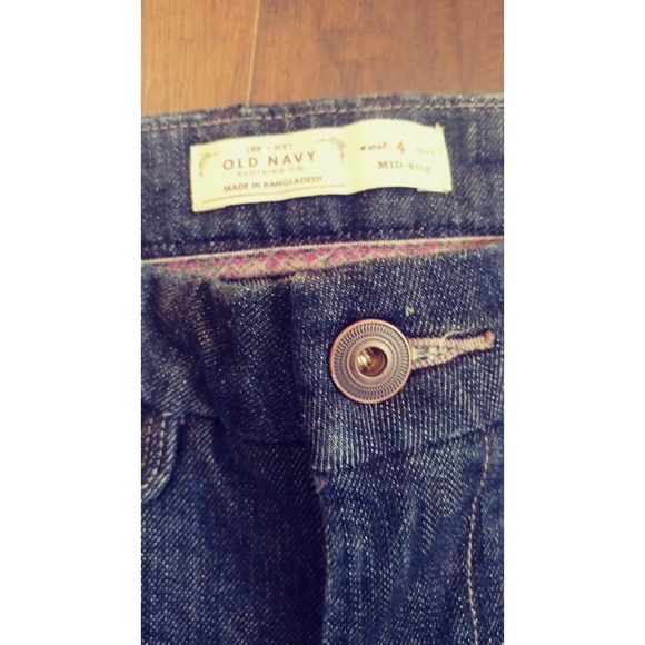 Old Navy wide leg dark denim - Picture 5 of 7
